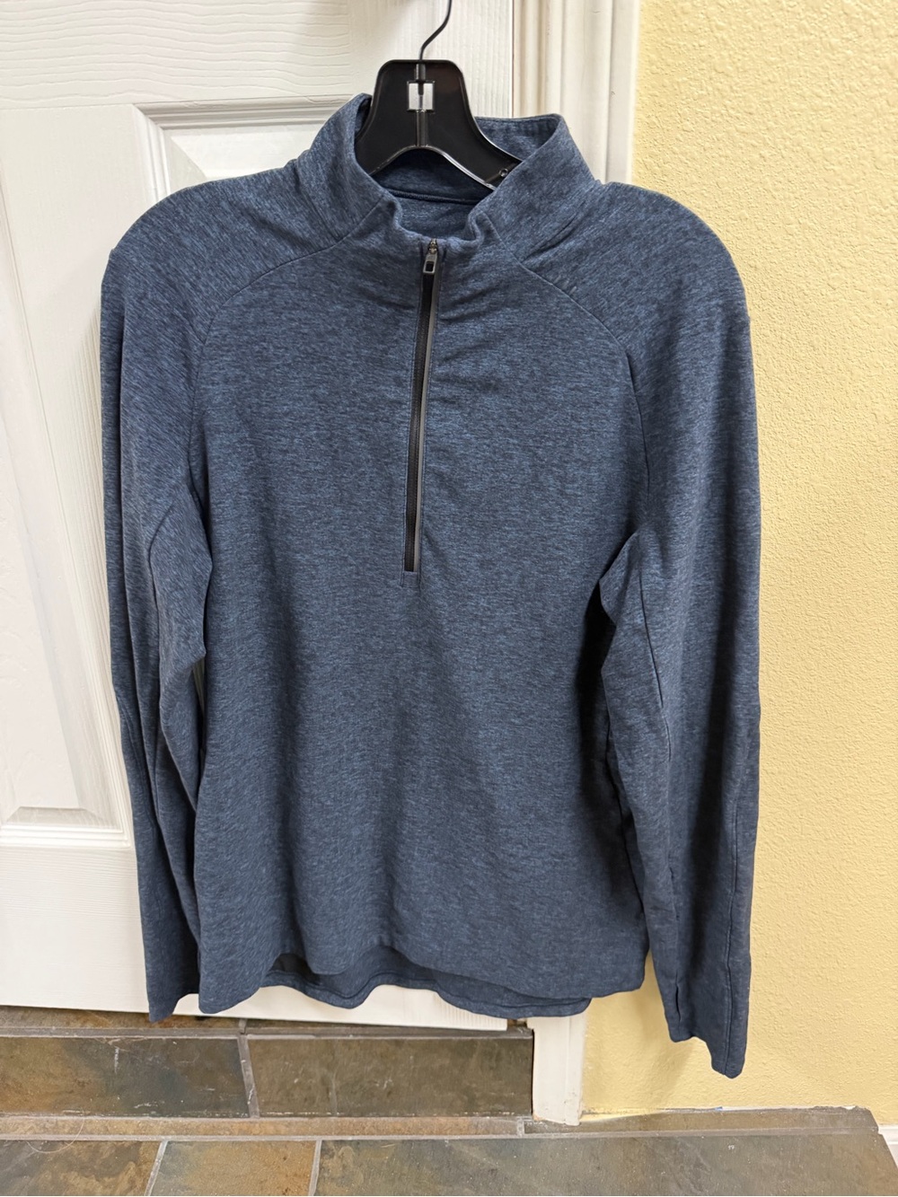 lululemon athletica Navy Quarter-Zip Pullover
